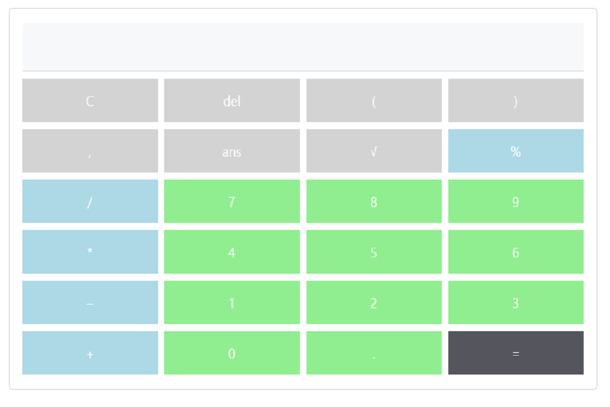 Four-Function Calculator Online