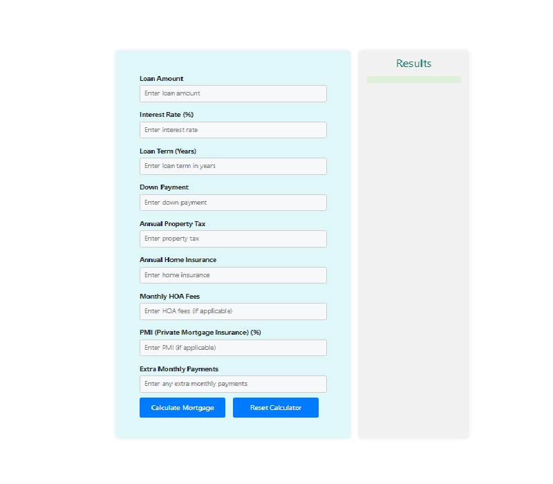 Mortgage Calculator Online