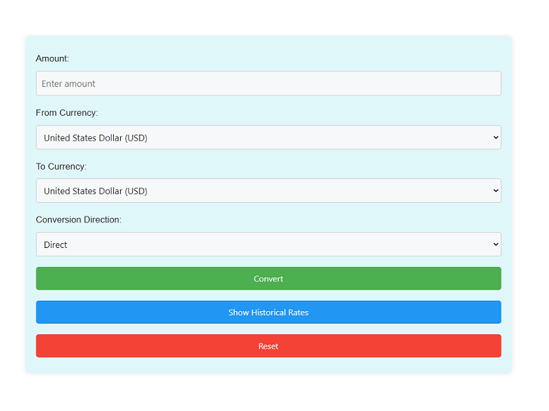 Currency Converter Calculator Online